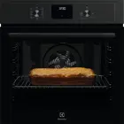 Electrolux cepeškrāsns, iebūv., 72L, melna Foto 1