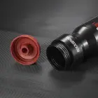 Rockbros 750 ml Bike Bottle - Transparent Black with Red Mouthpiece Photo 7