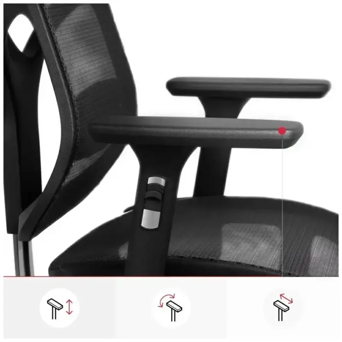 Ergonomic chair Diablo Chairs V-Basic black Фото 6