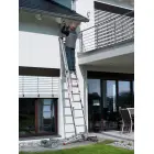 Combination stairs S100 Hailo ProfiLOT / aluminium / 2x6+1x5 steps Photo 9