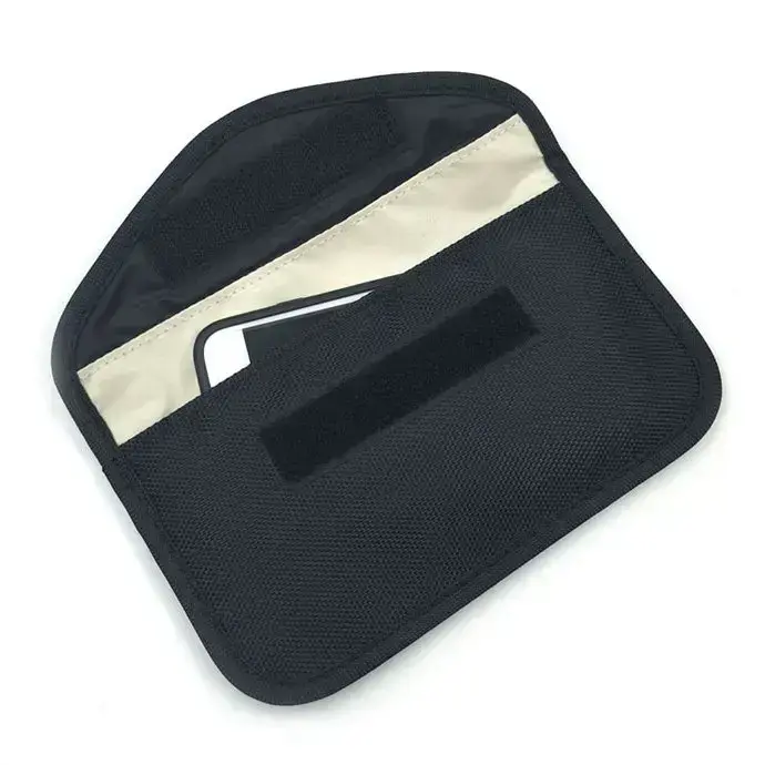 Anti-theft Case for Car Keys Phone Radio Blocking Faraday Box Faraday Cage 20cm x 11cm Black Фото 3
