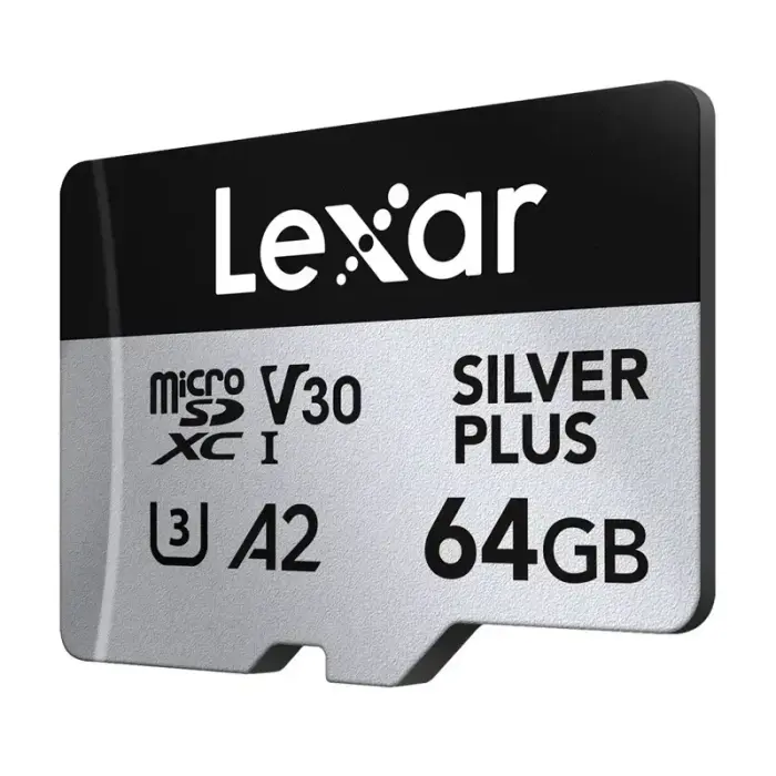 Karta pamięci Lexar High-Performance Silver Plus microSDXC 64GB + adapter Фото 4