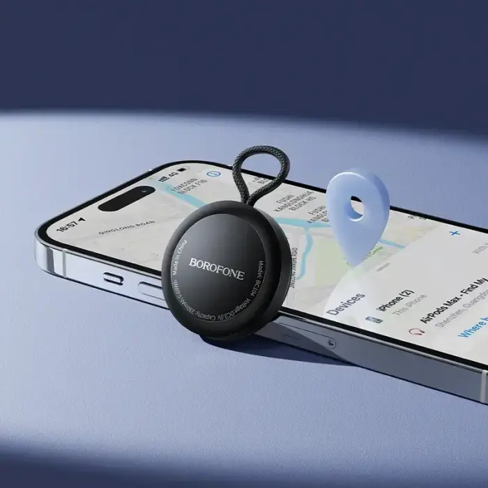 Borofone Tracker BC104 Intelligent (Apple only) black Foto 8