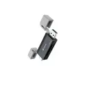 Devia card reader 2in1 EL240 USB/USB-C 3.0 black Фото 1