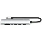 Adapter HUB 7in1 USB C Satechi Slim ST-P7SS silver Фото 2