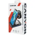 CANYON wireless charger WS-304 15W 3in1 Black Foto 9