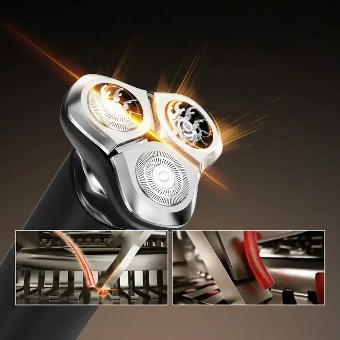 MAXGROOM M-8012 3-in-1 electric shaver - black Фото 5