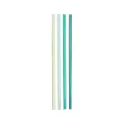 Salmiņu komplekts 4 gab. termokrūzēm The Quencher Travel Tumbler Straws 0,89L zaļi  Foto 2
