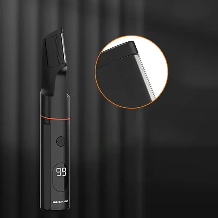 MAXGROOM LK-881 multifunctional trimmer with replaceable tips - black Foto 5