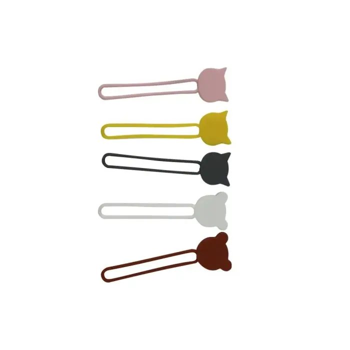 Silicone cable reel - yellow Foto 11
