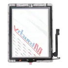 MUSTTBY Touch screen + back sticker + Home for iPAD 4 (black) Фото 2