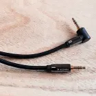 Wozinsky AUX cable angled (male-male) mini jack cable 2 m black Photo 8