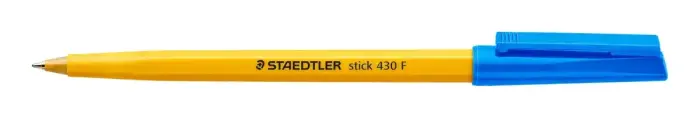 Lodīšu pildspalva STAEDTLER STICK 430F 0.7mm zila Photo 4