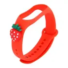 KIDS BAND SMART BAND M5/M6/M7 RED STRAWBERRY Foto 1