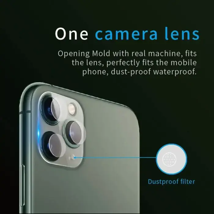 Bestsuit Flexible Hybrid Glass for Apple iPhone 17 Air camera lenses Фото 4