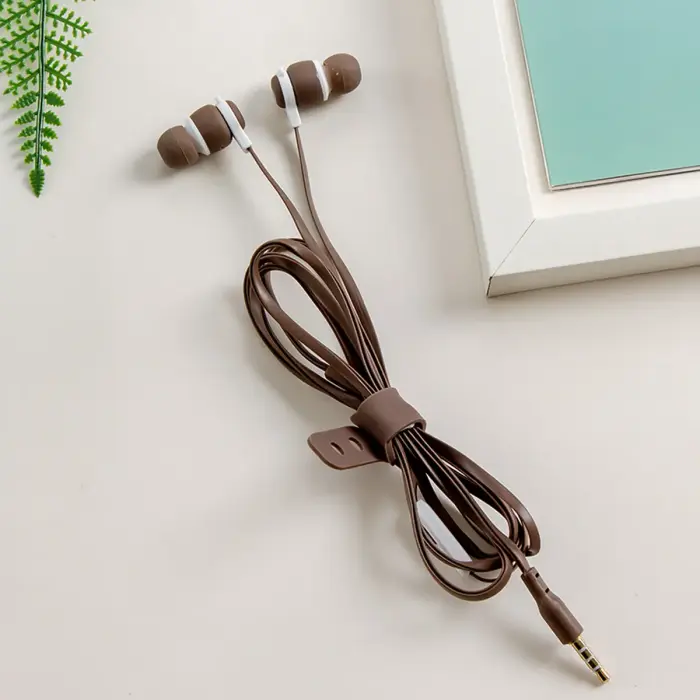 Earphones CASNI - CS-179 with microphone Beige Foto 3