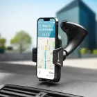 Car phone holder Forcell F-Grip Carbon HT1 windshield / dashboard black Photo 6