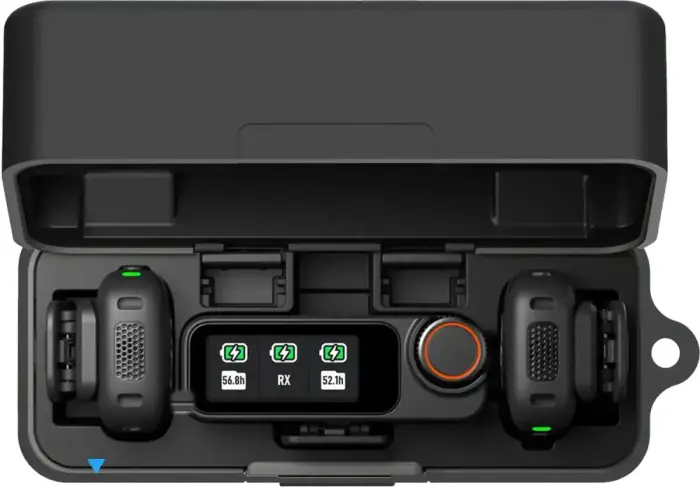 PULUZ Silicone Charging Case Protective Cover for DJI Mic 3 (Black) Фото 3