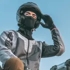 Wozinsky WKM-03B face mask motorcycle bicycle winter balaclava - black Foto 17