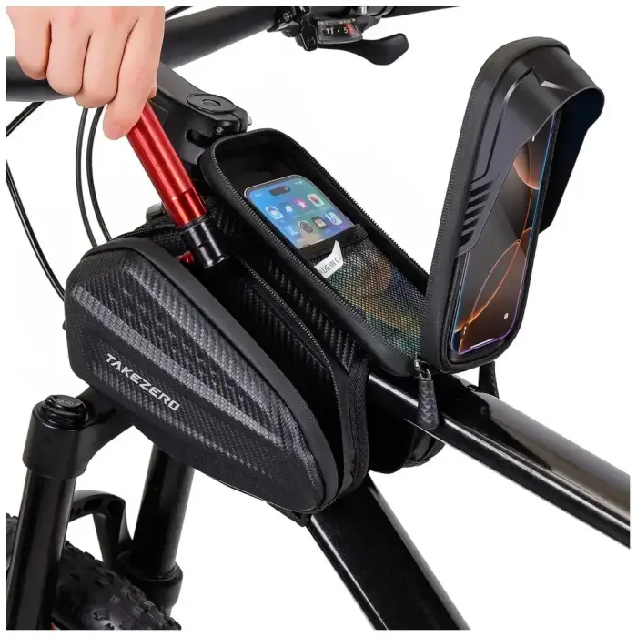 Bike bag TAKEZERO A6 1,2L Bike Mount black Photo 4