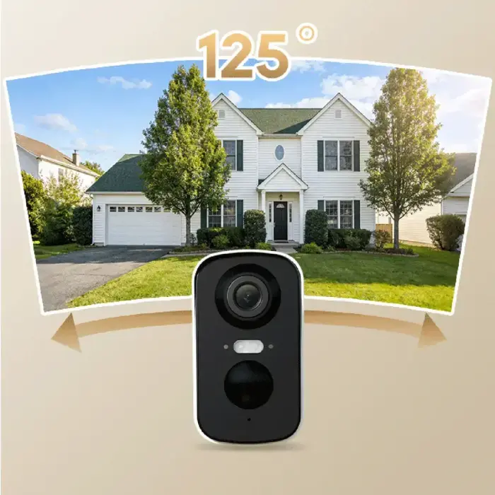 Dreame Navo Care SE 1 Outcam outdoor camera with solar panel - white Foto 9