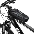 WILDMAN traveling bag for bike frame with zipper 1L ES5 black Photo 9