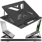 Stand regulated for laptop ART P14 black Foto 4