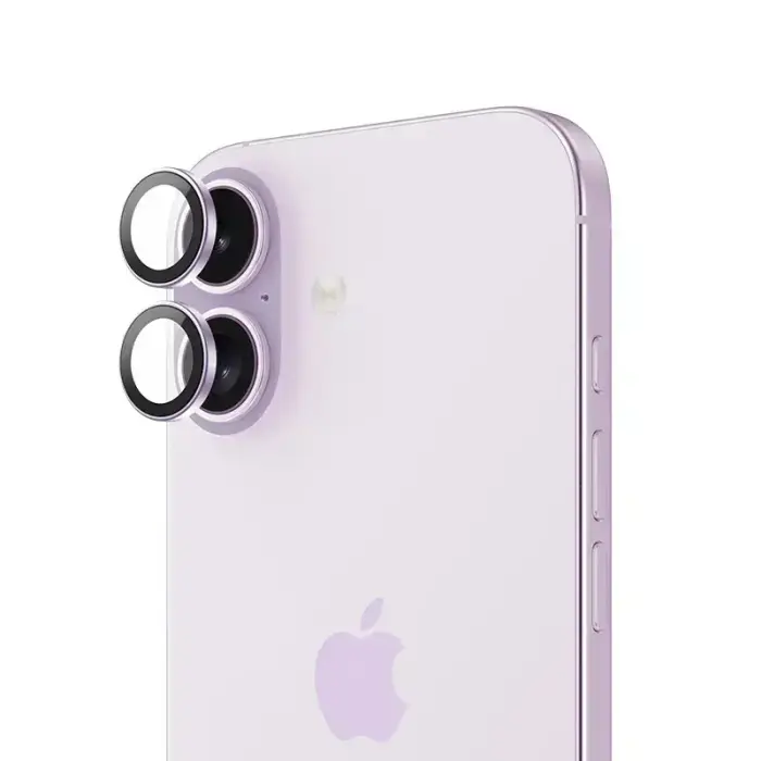 Benks Tempered glass Glass Warrior Lens Protector on camera for Iphone 17 (lens 2 pieces) lavender Фото 2