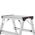 Telescopic ladder Master DTL100 / aluminum / 2x4 - 2x6 steps Photo 9