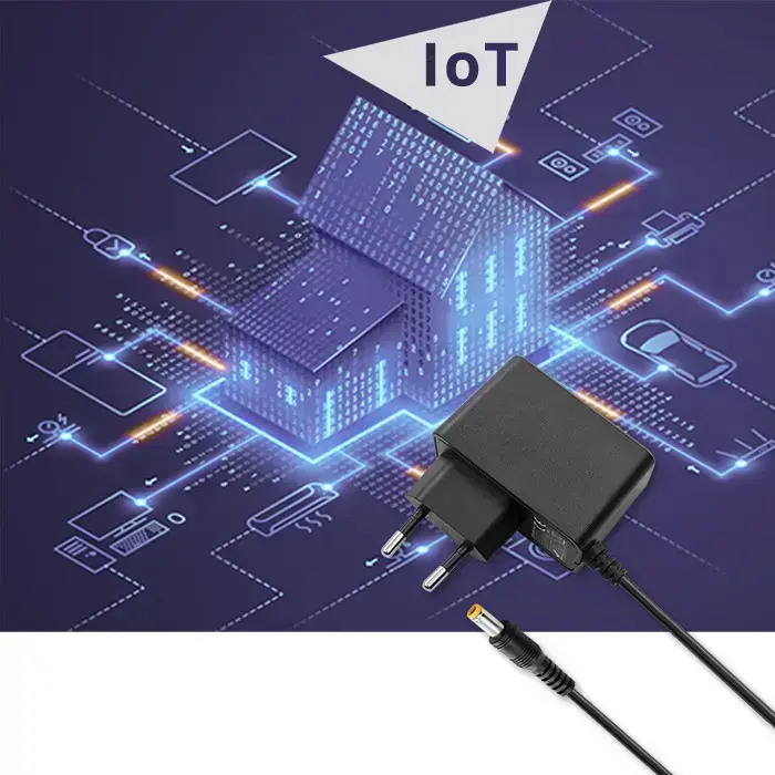 Qoltec Plug-in power adapter PREMIUM 12W | 12V | 1A | 5.5*2.5 Foto 4