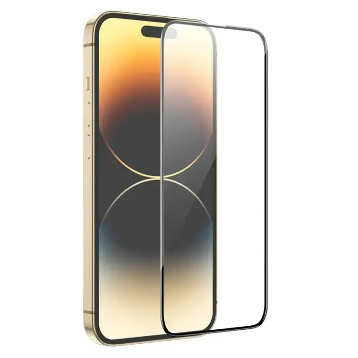 Borofone Tempered glass BF8 Diamond Armor Full Screen 5D Large Arc for Iphone 14 Pro - 10 pieces Foto 2