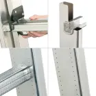 Combination stairs S100 Hailo ProfiLOT / aluminium / 2x6+1x5 steps Photo 6