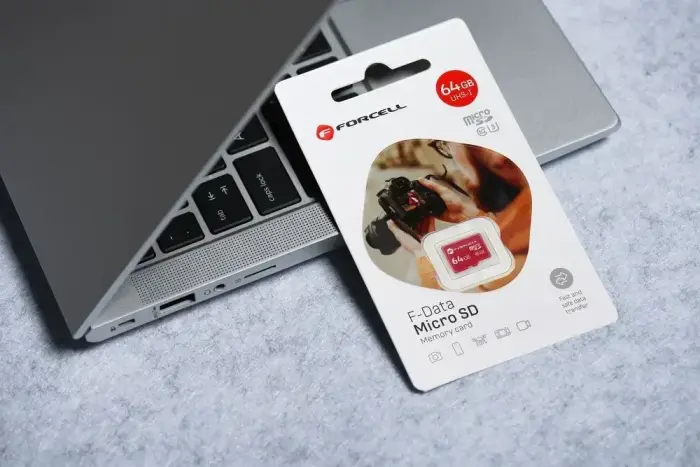 FORCELL F-DATA memory card 64GB UHS-I U3 class 10 Фото 3