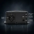 Qoltec Pure Sine Wave Inverter | 12V to 230V | 300/600W | LCD | USB | USC-C | Compatible with LiFePO4 GEL AGM  Foto 9