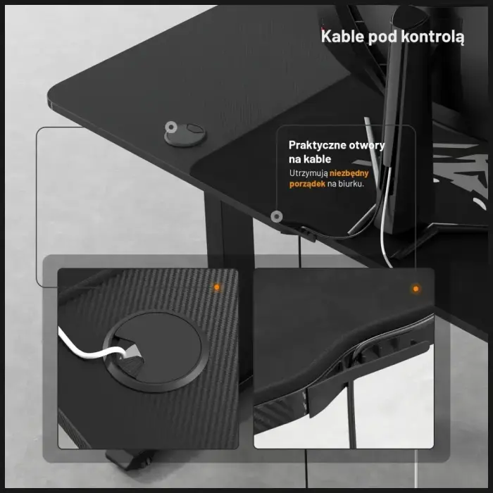 Desk with height adjustment Diablo Chairs X-TENSIO 1400 black Фото 16