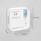 Qoltec Certified wireless Carbon monoxide (CO) sensor with battery | sensor service life 10 years | alarm 85dB | LED Foto 14