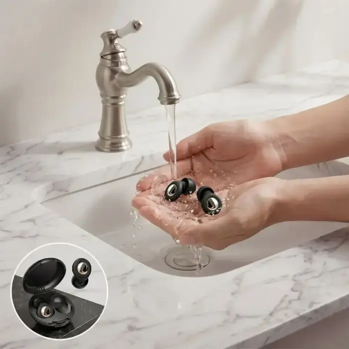TECH-PROTECT QUIETFIT EARPLUGS BLACK Foto 5