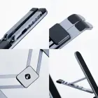 Desk holder for laptop / tablet foldable Forcell F-Grip Fold Stand H Pro gray Foto 11