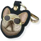 Case locator Nimmy Glasses Cool   Dog black Фото 5