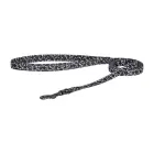 Dogness walking set leash+harness for dog (black and white) Photo 3