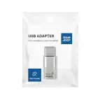 Adapter Micro USB to Type C Blue Star - white Foto 1