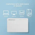 Qoltec Network SWITCH | 5 x RJ45 port | 100Mbps | Fast Ethernet | LAN Foto 4