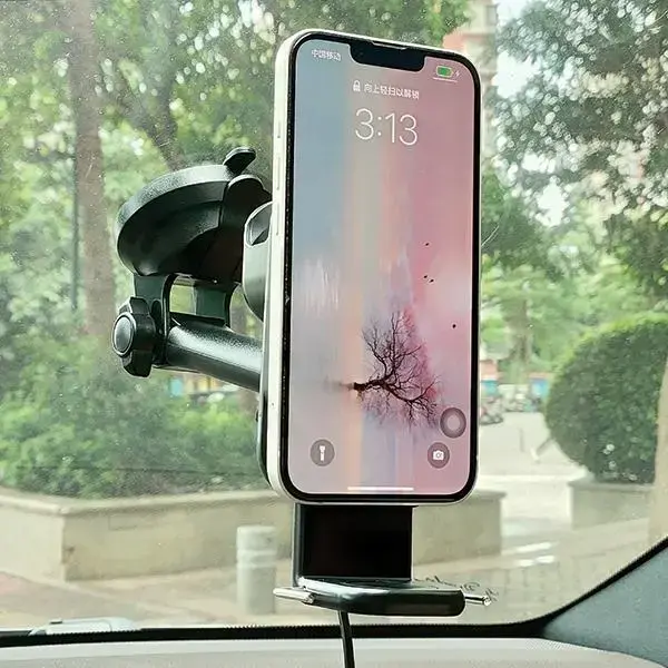 Beline uchwyt samochodowy z ładowaniemindukcyjnym BLNWCH01 3w1 Smartphone|iWatch|Airpods Photo 9