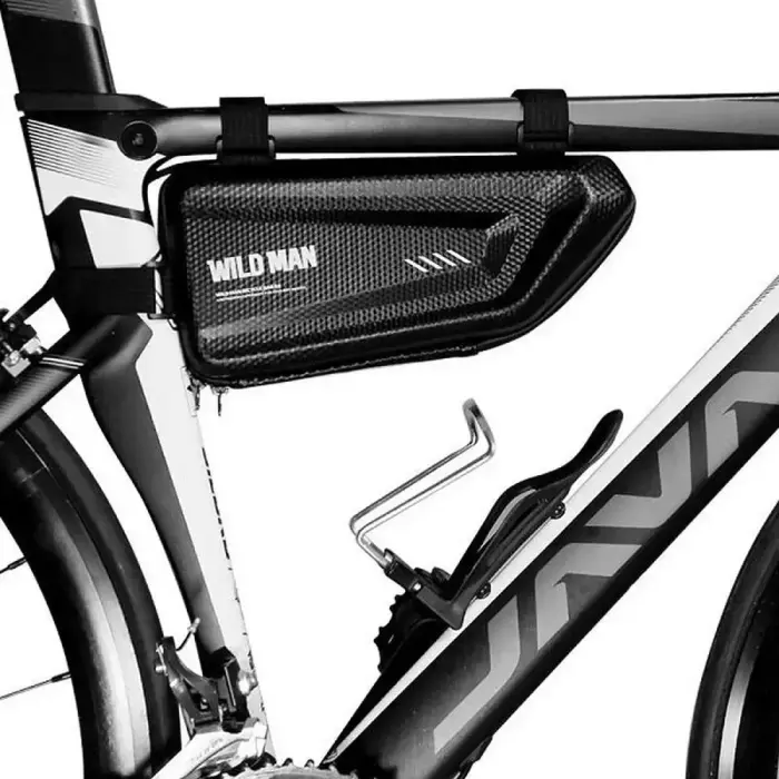 WILDMAN traveling bag under the bike frame with zipper 1,5L E4 black Photo 4