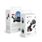 Magnetic car phone holder compatible with Magsafe Forcell F-Grip PrecisionX windshield/ dashboard / air vent black Photo 1