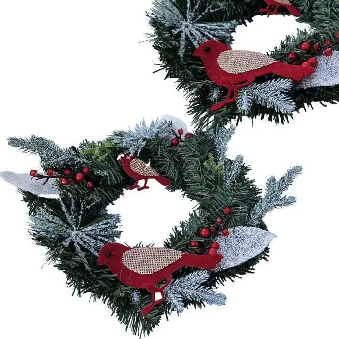 Christmas wreath decoration 30 cm RC-K-512 green Foto 6