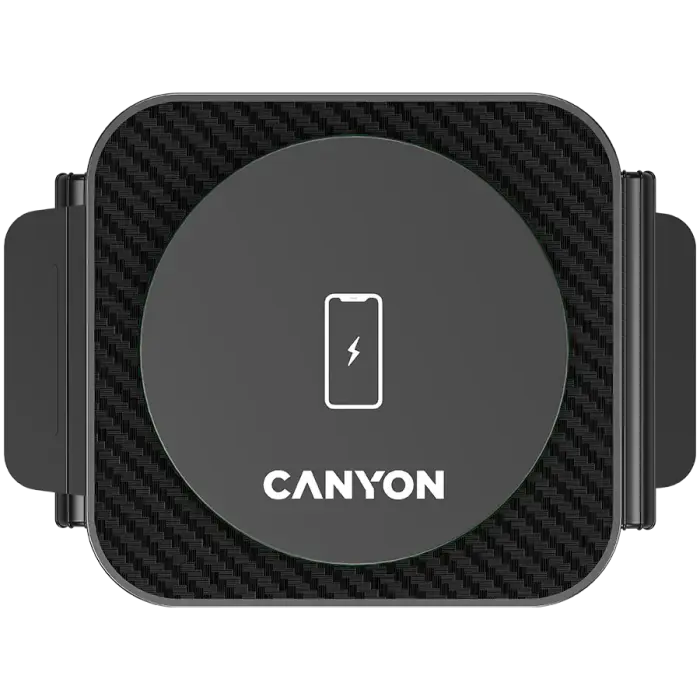 CANYON wireless charger WS-305 15W 3in1 Foldable Black Foto 4