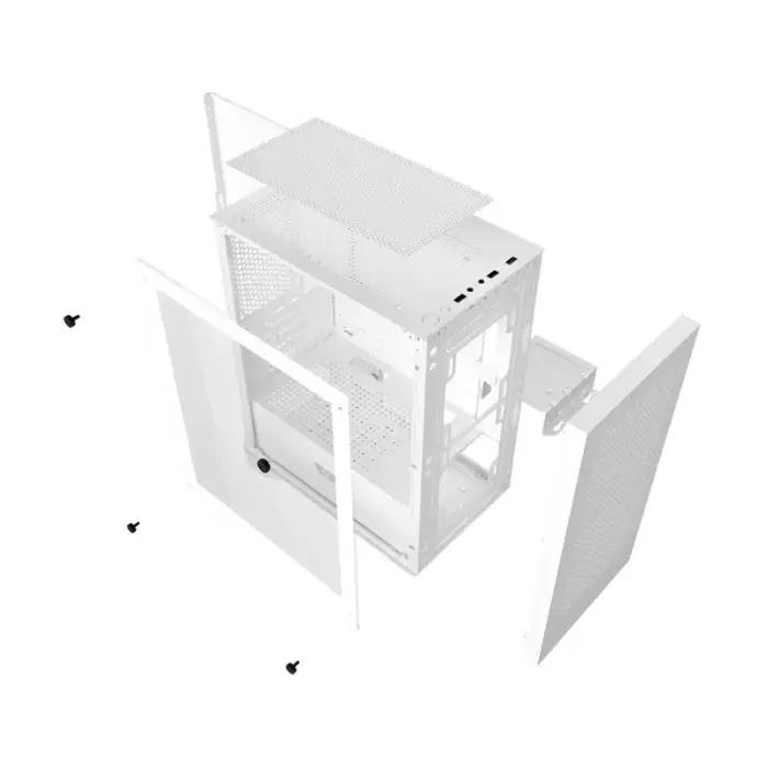 Darkflash M305 computer case without fans (White) Photo 9