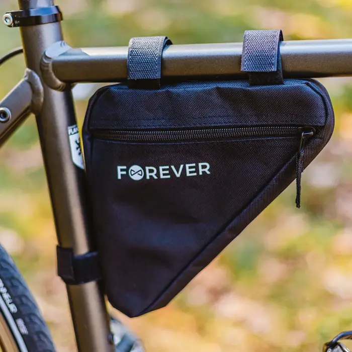 Bike frame bag FB-100 Forever Outdoor black Photo 3