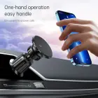 Magnetic car phone holder Forcell F-Grip MagFlex windshield / dashboard / air vent black Photo 9